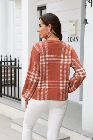 It's All About The Plaid Sweater - ONLINE EXCLUSIVE