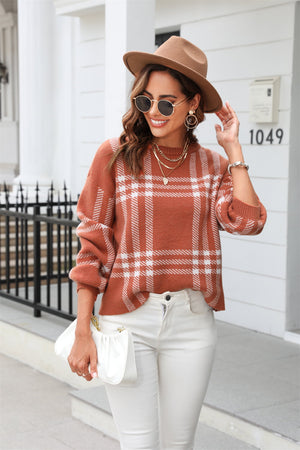 It's All About The Plaid Sweater - ONLINE EXCLUSIVE